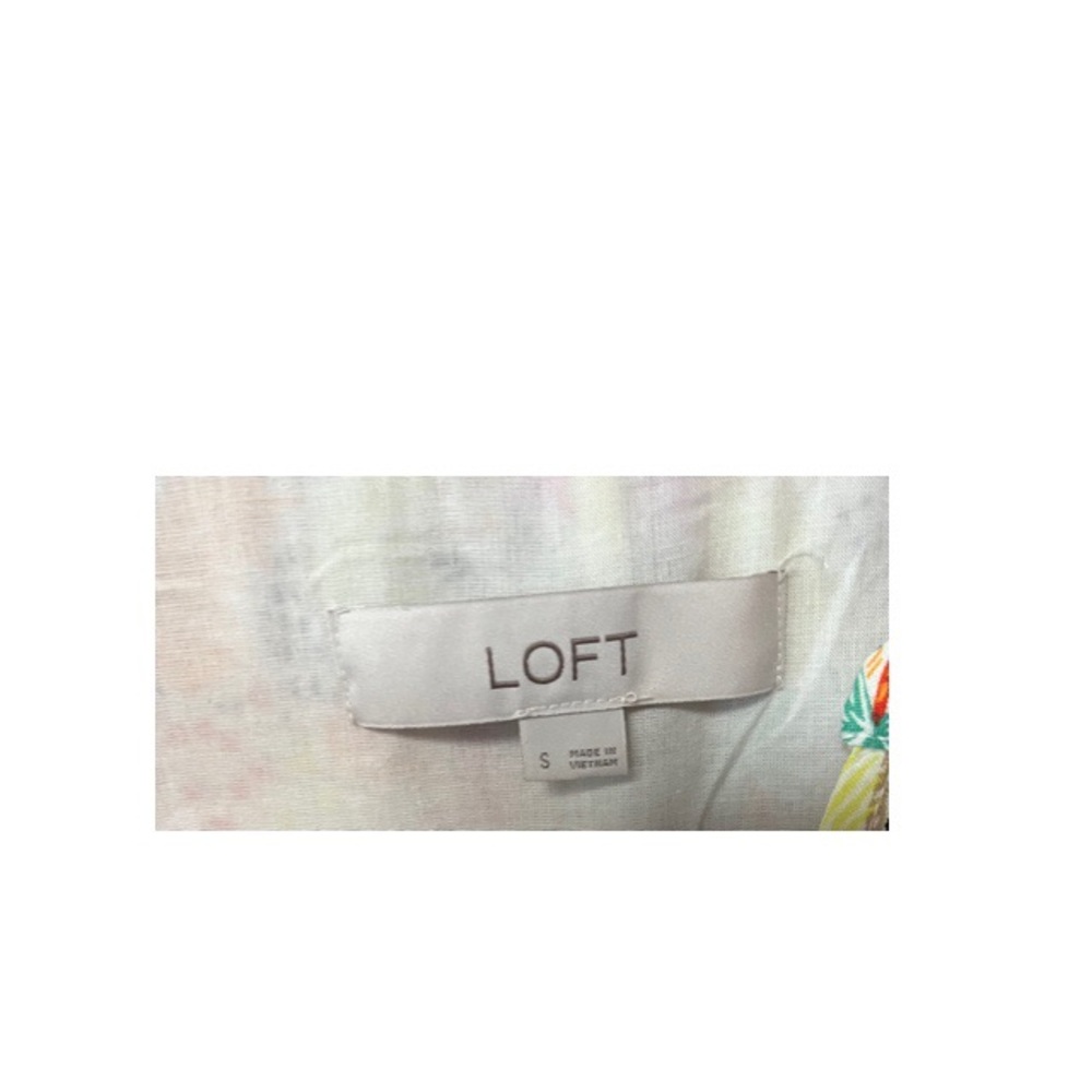 Loft‎ Paradise Ruffle Button Dress - Picture 5 of 8